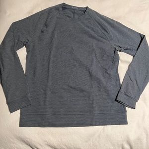 Lululemon Long Sleeve Knit Shirt - Men's Large - Blue